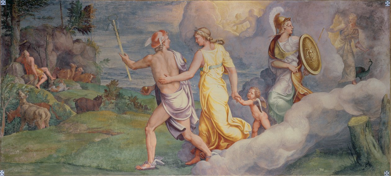 A párizsi ítélet alkotó: Giulio Romano
