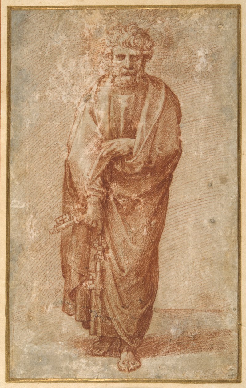 A tizenkét apostol: Szent Péter alkotó: Giulio Romano