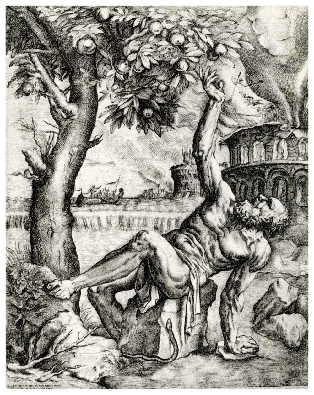 „Tantalus”, 16. század, 1937. alkotó: Giulio Sanuto
