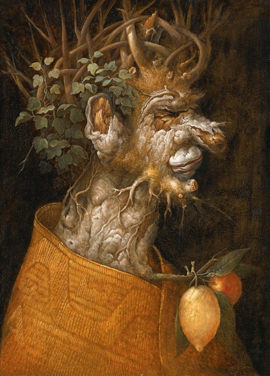 A tél allegóriája alkotó: Giuseppe Arcimboldo