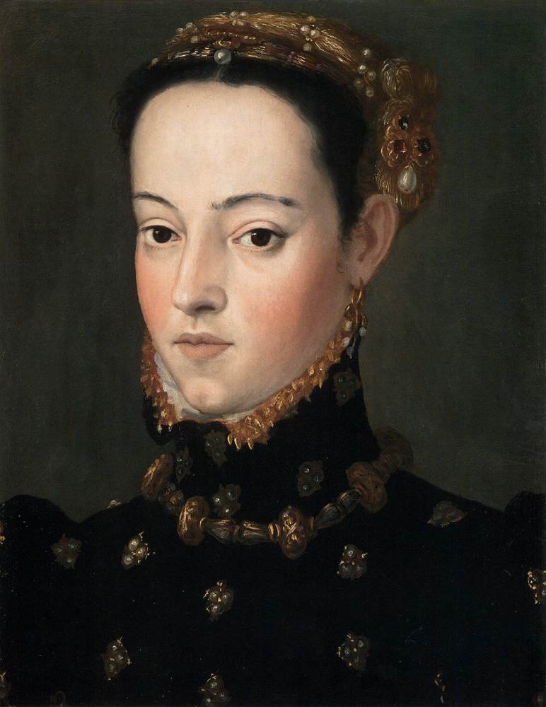 I. Ferdinánd lányának mellszobra alkotó: Giuseppe Arcimboldo