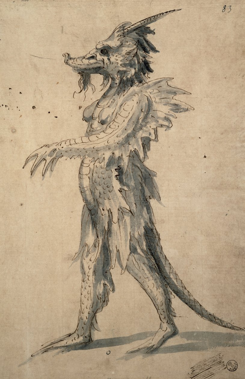 Design for a Dragon alkotó: Giuseppe Arcimboldo