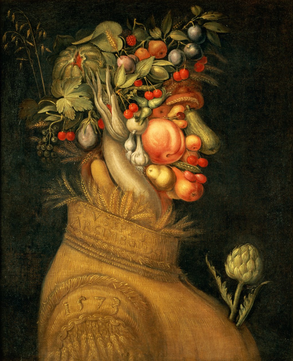 1573 nyara, alkotó: Giuseppe Arcimboldo