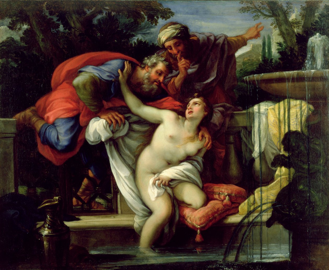Susanna és az öregek alkotó: Giuseppe Bartolomeo Chiari