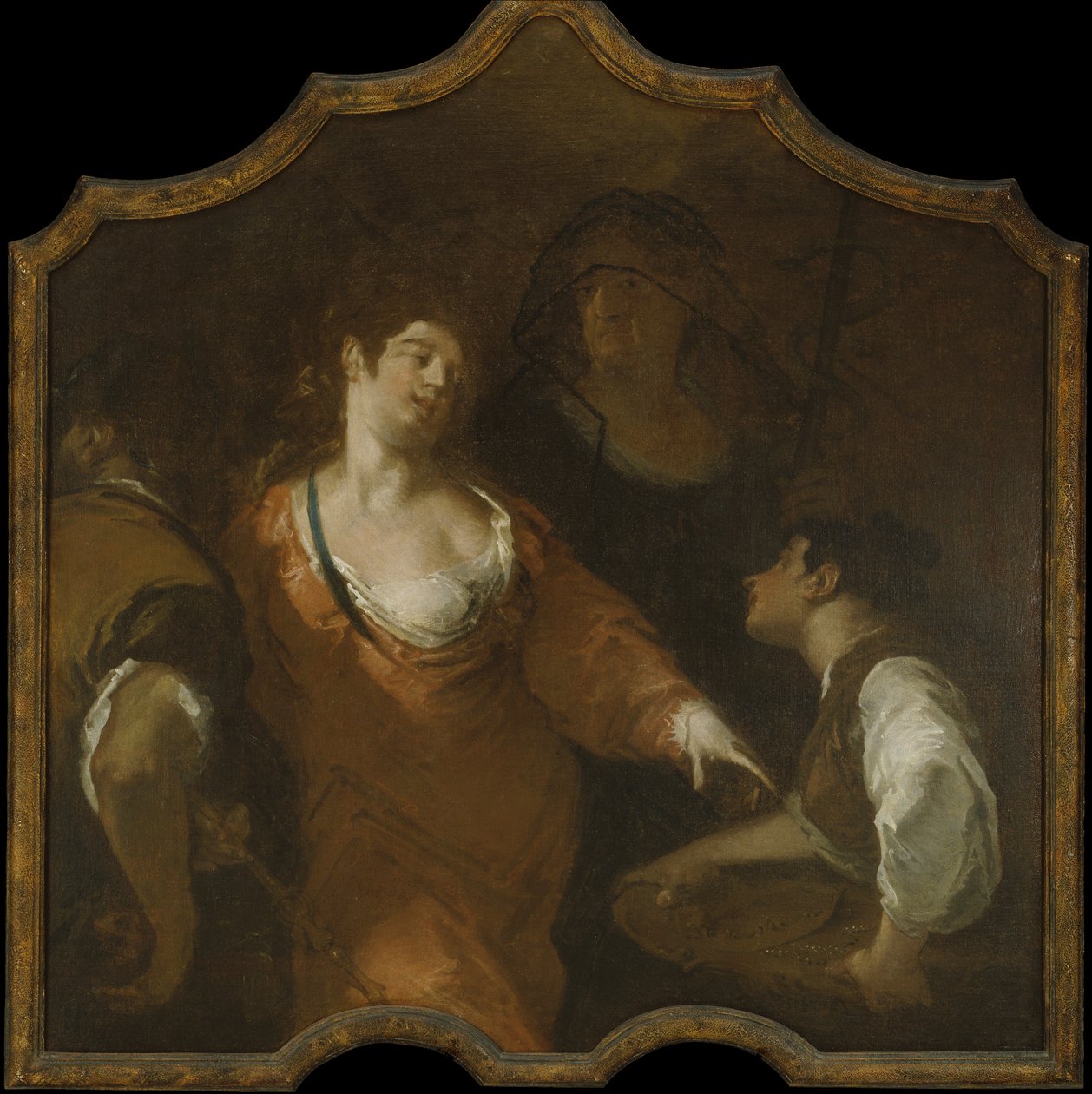 A béke allegóriája, 1750 körül alkotó: Giuseppe Bazzani