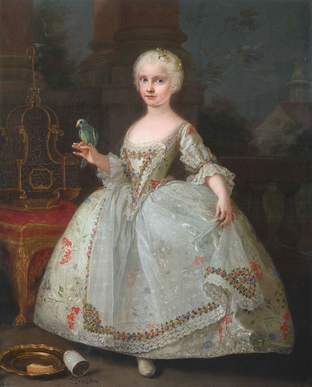 A spanyol Infanta Maria Isabel (1743-1749) alkotó: Giuseppe Bonito
