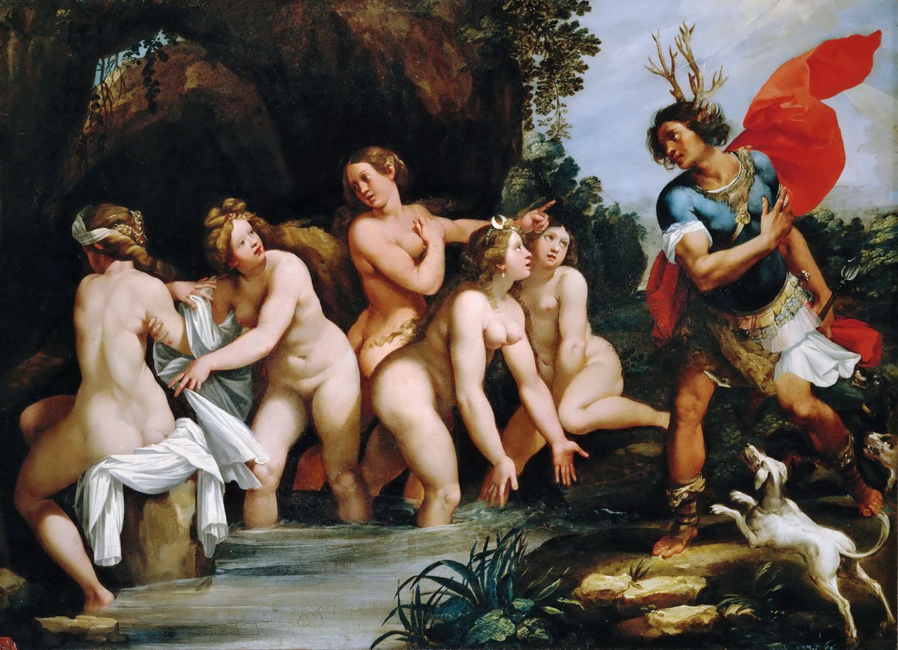 Diana és Actaeon alkotó: Giuseppe Cesari