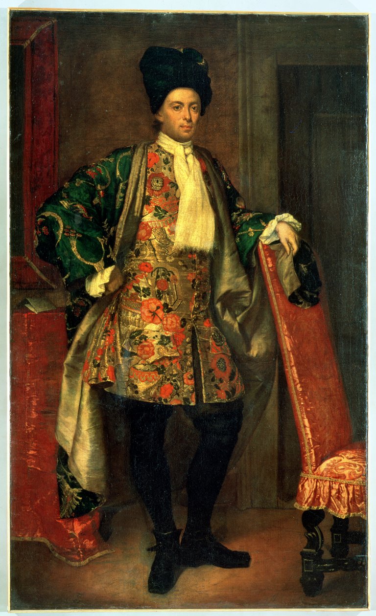 Giovanni Battista Vailetti gróf portréja alkotó: Giuseppe Ghislandi