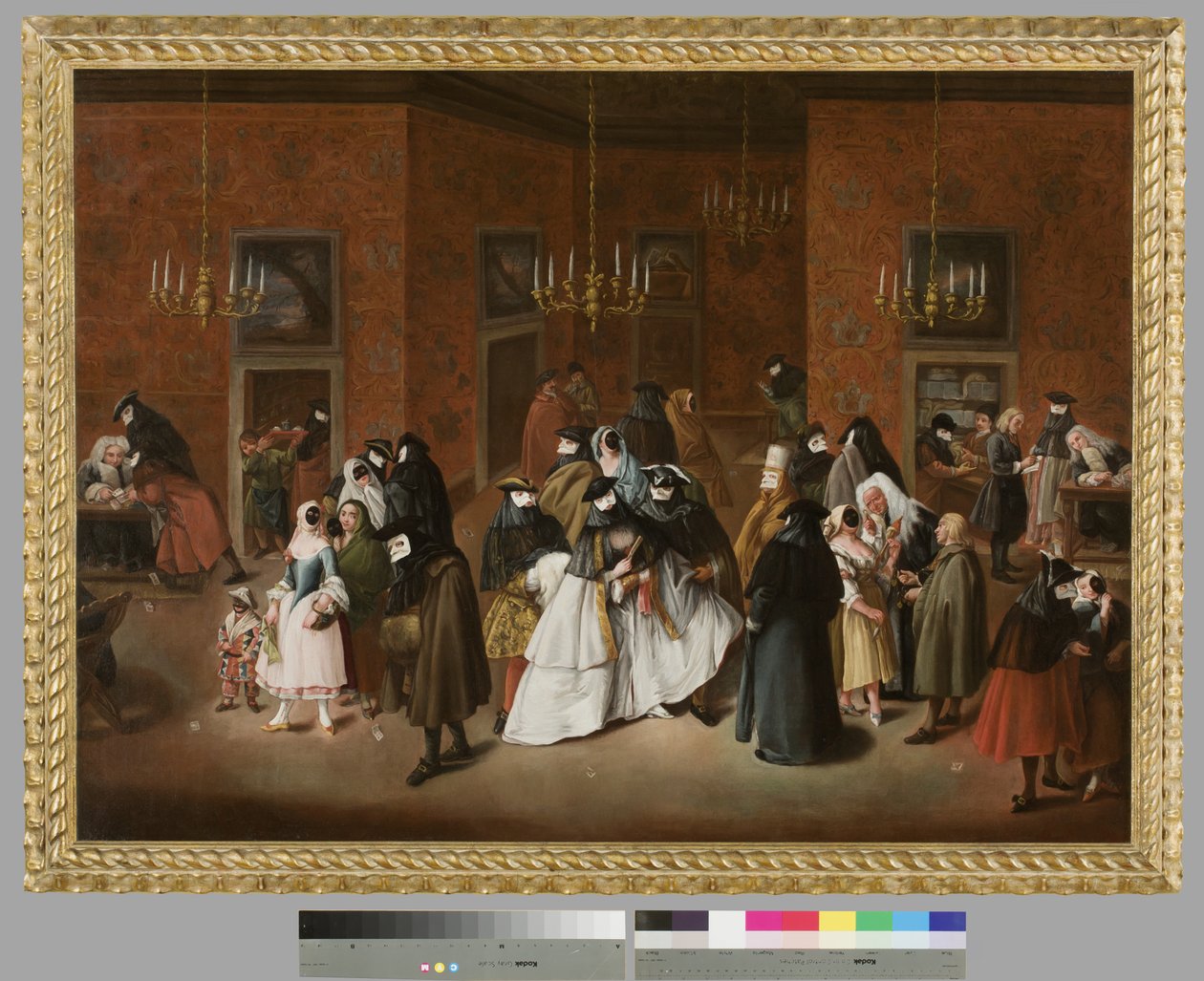 A Ridotto, 1760 körül alkotó: Giuseppe Gobbis