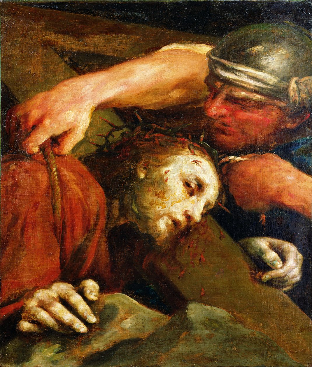 Krisztus hordozza a keresztet alkotó: Giuseppe Maria Crespi