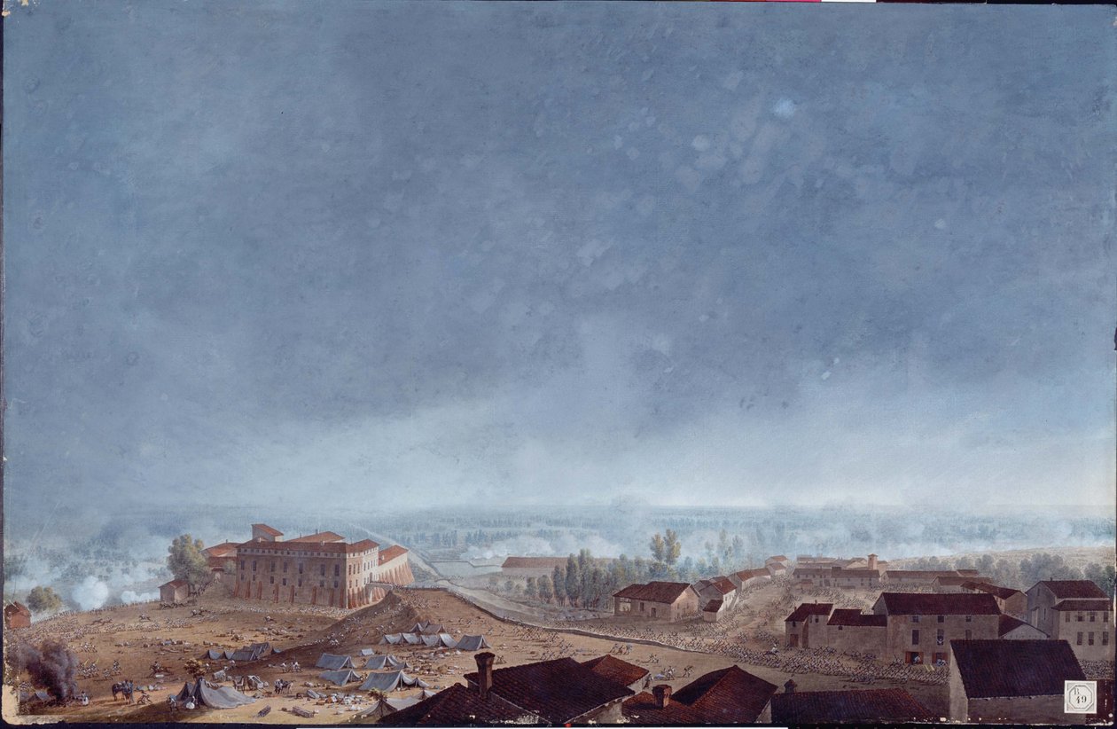 Fombio -i csata alkotó: Giuseppe Pietro Bagetti