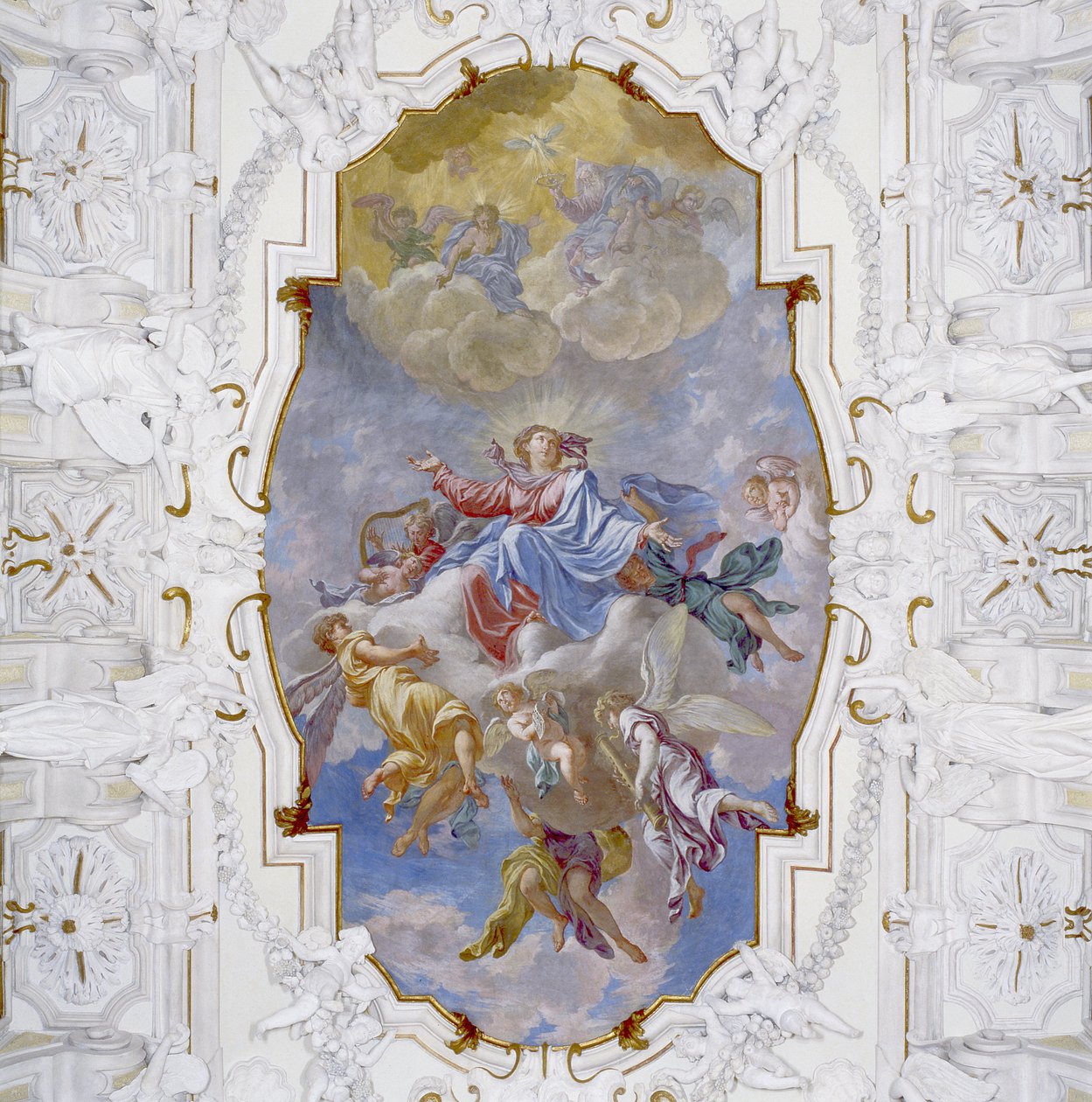 Szűz Mária mennybemenetele alkotó: Giuseppe Procaccini