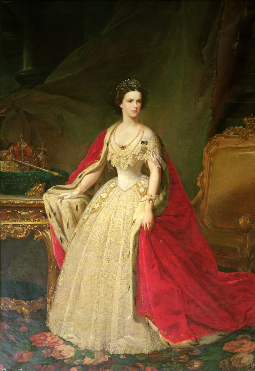 Erzsébet (1837-98) bajor császárné alkotó: Giuseppe Sogni