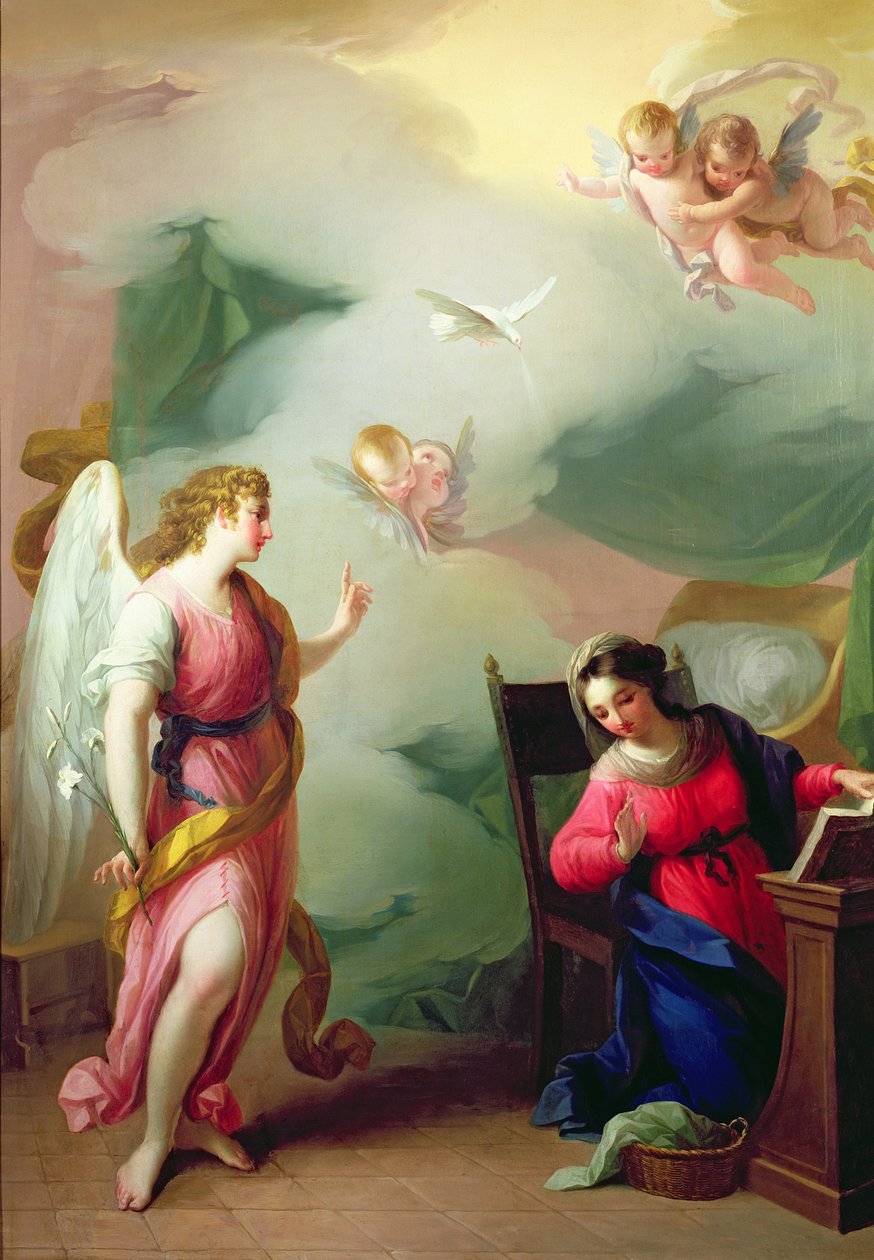 Az Angyali üdvözlet alkotó: Giuseppe Velasco or Velasquez