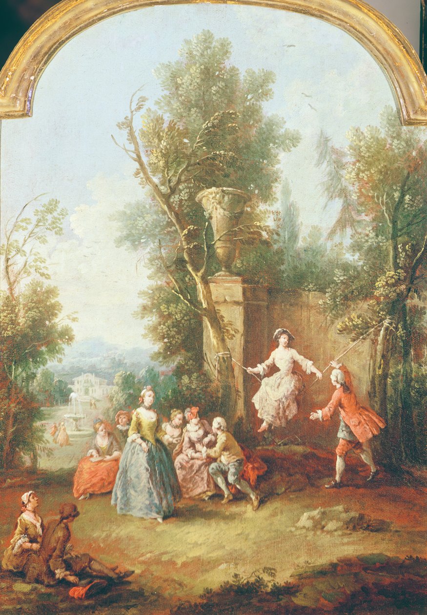 A hinta, 1765-70 körül alkotó: Giuseppe Zais