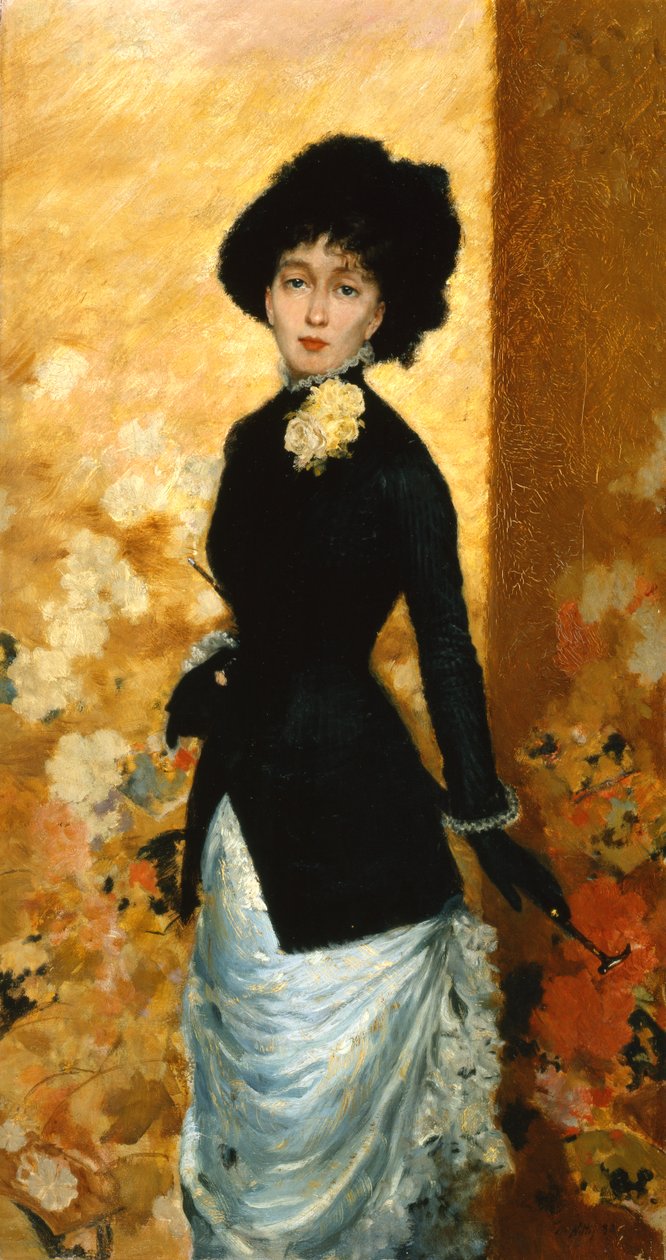 Női portré, 1880 alkotó: Giuseppe de Nittis