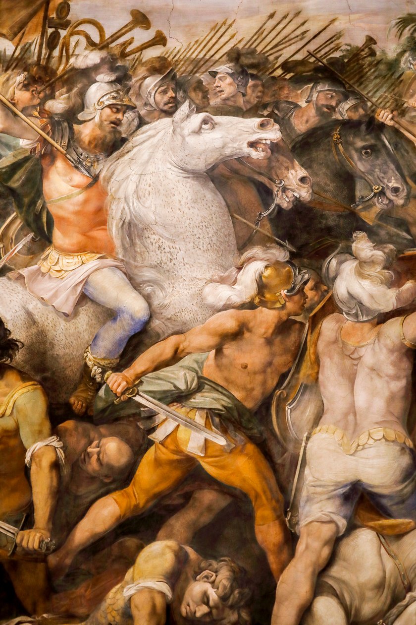 Csata Horatii és Curiatii között (részlet) alkotó: Giuseppe (1568 1640) Cesari