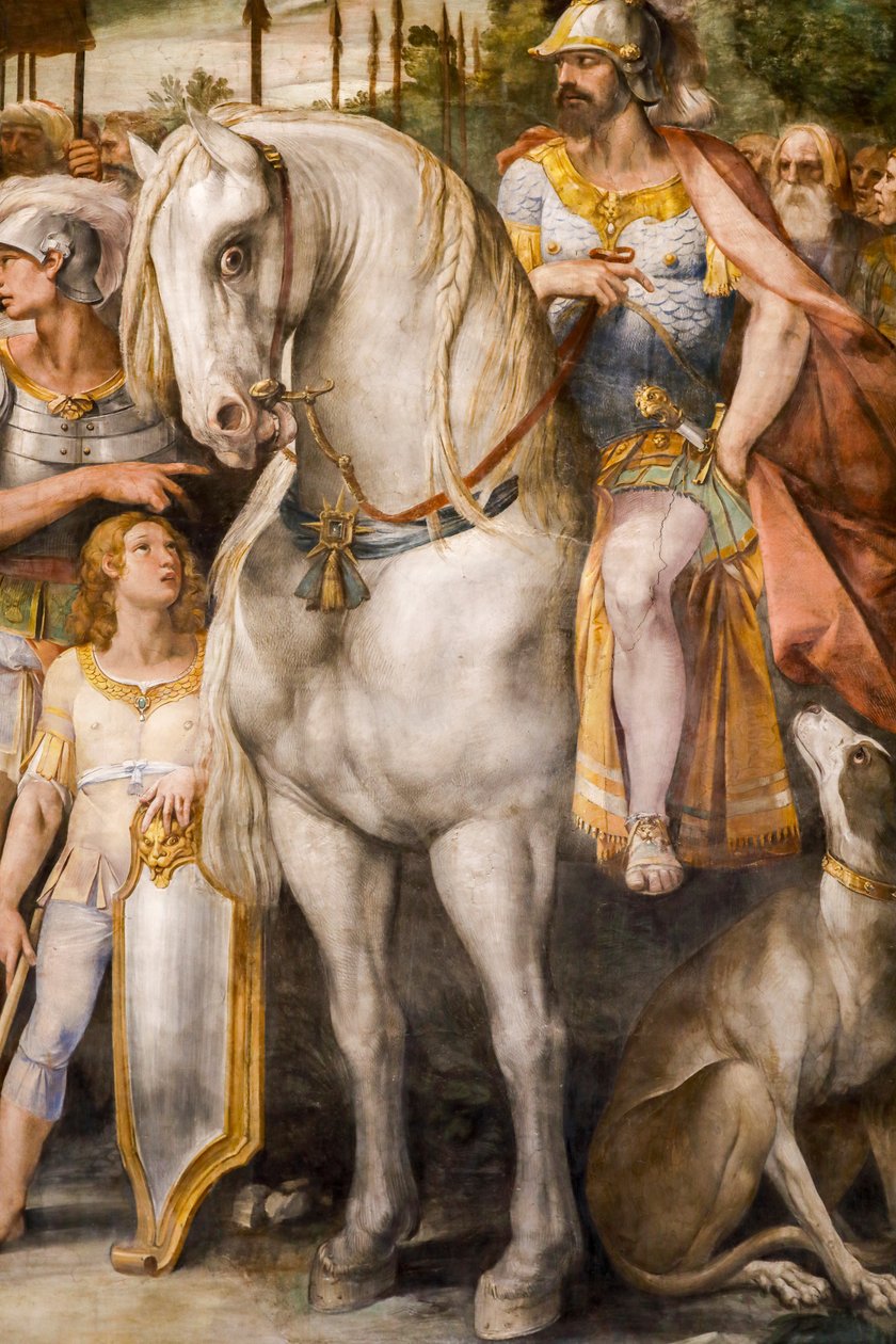 Csata Horatii és Curiatii között (részlet) alkotó: Giuseppe (1568 1640) Cesari