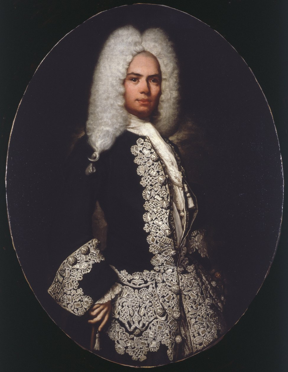 Flaminio Tassi gróf portréja (?) alkotó: Giuseppe  Ghislandi