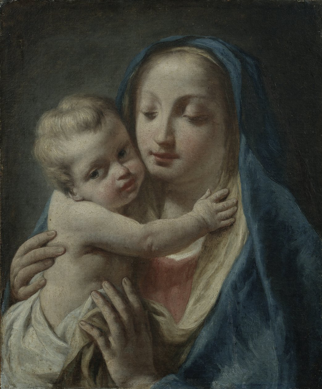 Szűz és gyermek, 1750-60 körül alkotó: Giuseppe Angeli