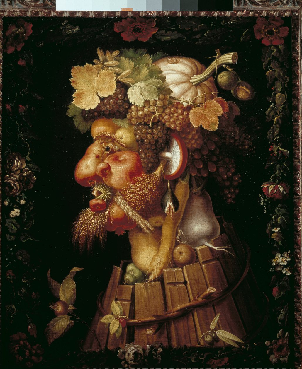 Ősz. (olajfestmény alkotó: Giuseppe Arcimboldo