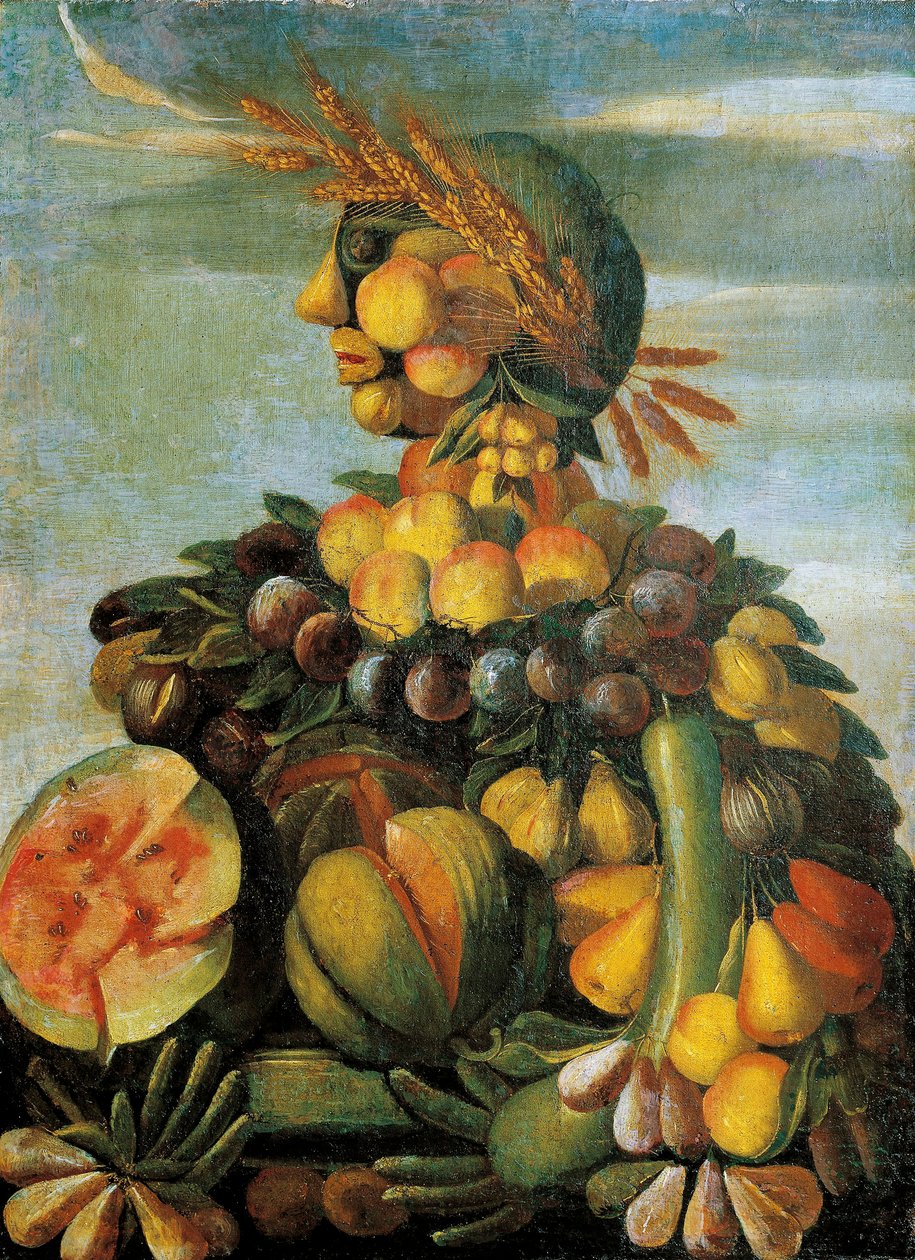 Giuseppe Arcimboldo műhelyének nyári festménye (Arcimboldi alkotó: Giuseppe Arcimboldo