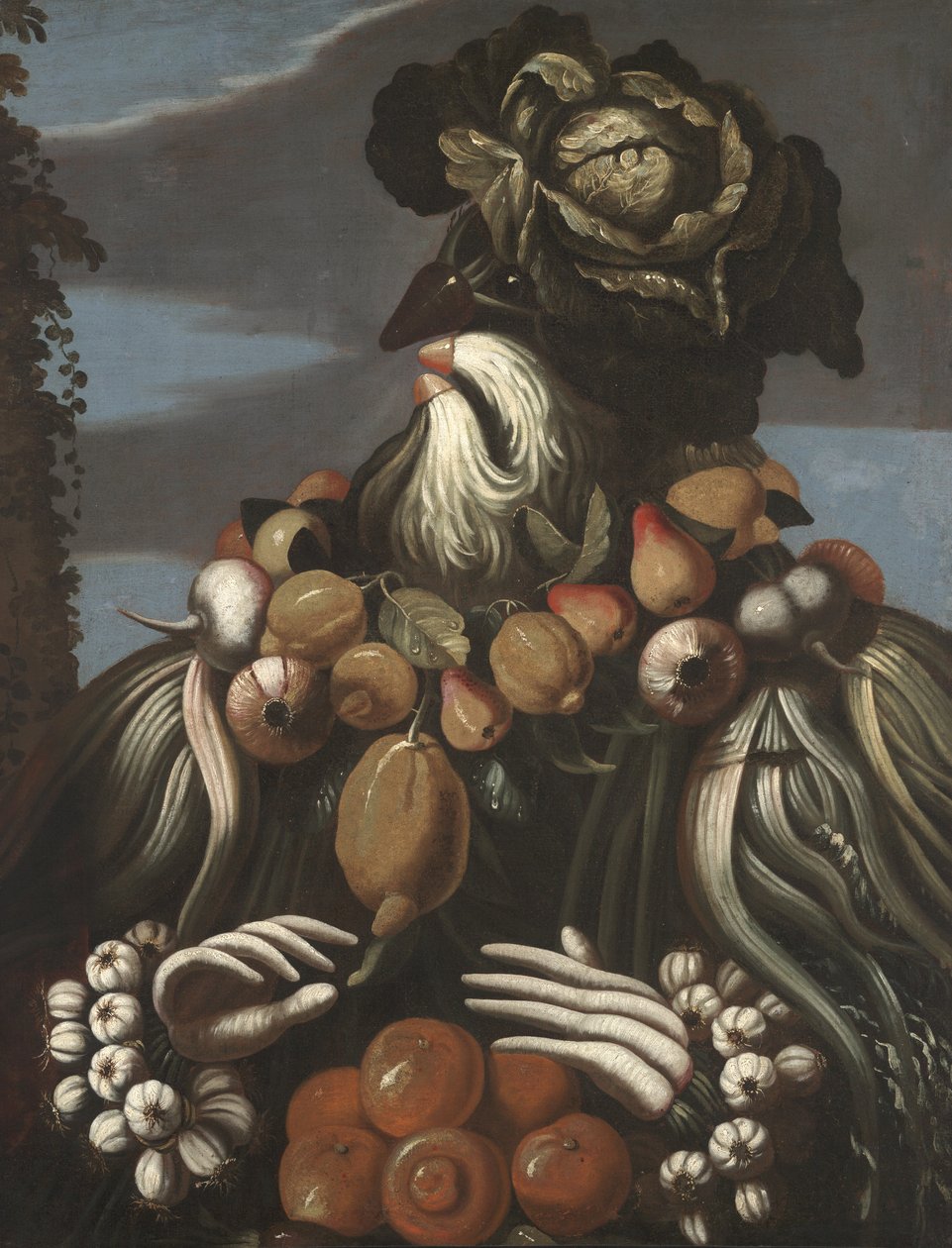 Tél, 1580-1600 körül alkotó: Giuseppe Arcimboldo