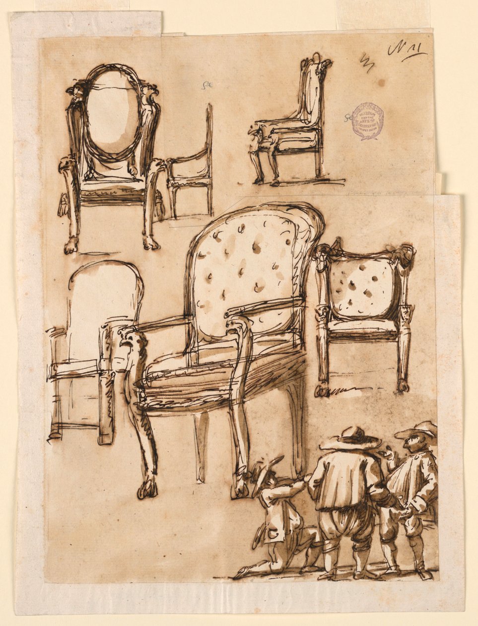 Székek alkotó: Giuseppe Barberi