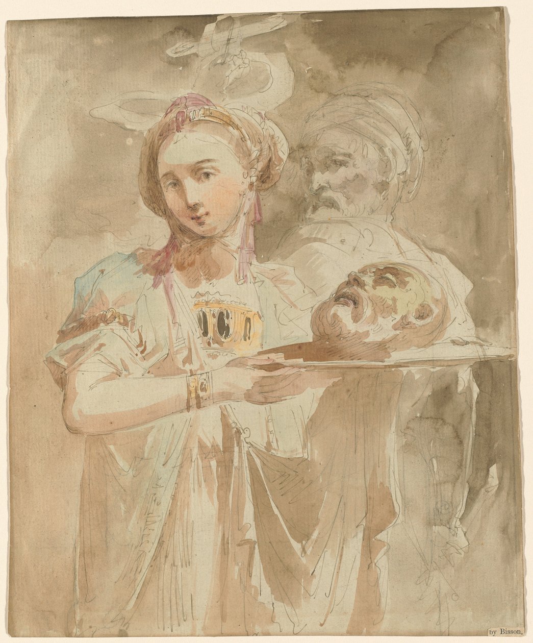 Salome Keresztelő Szent János fejével alkotó: Giuseppe Bernardino Bison