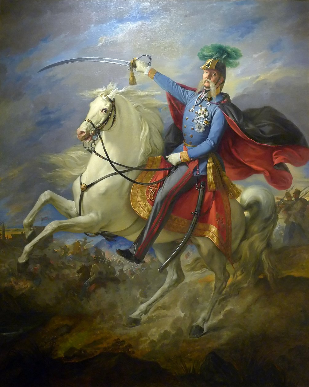 Julius von Haynau (Giuseppe Bezzoli, 1853) alkotó: Giuseppe Bezzuoli