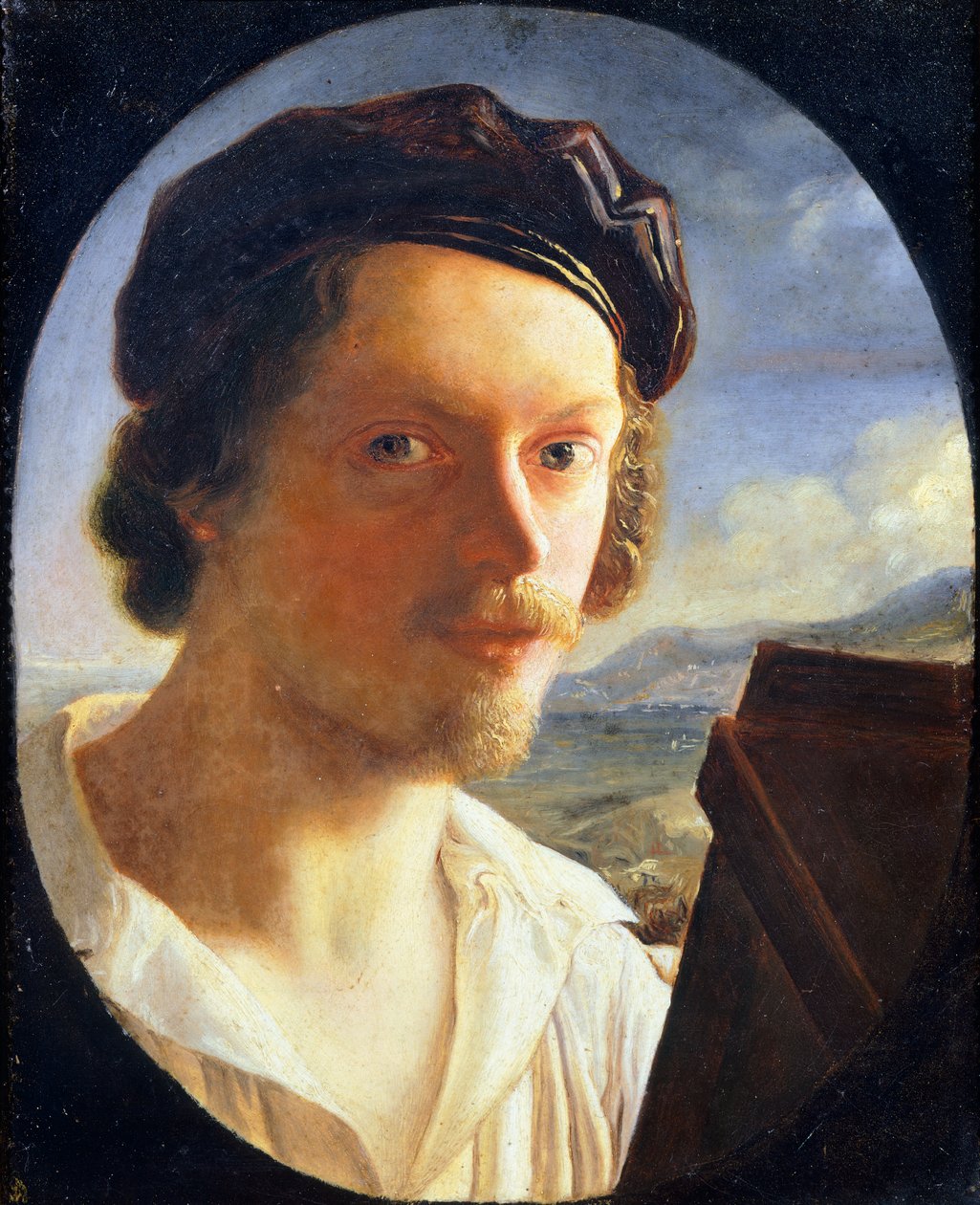 Giuseppe Bezzuoli (1784-1855) önarcképe alkotó: Giuseppe Bezzuoli
