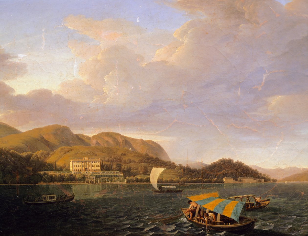 Villa Carlotta a Comói-tó melletti Tremezzóban, Giuseppe Bisi (1787-1869) alkotó: Giuseppe Bisi
