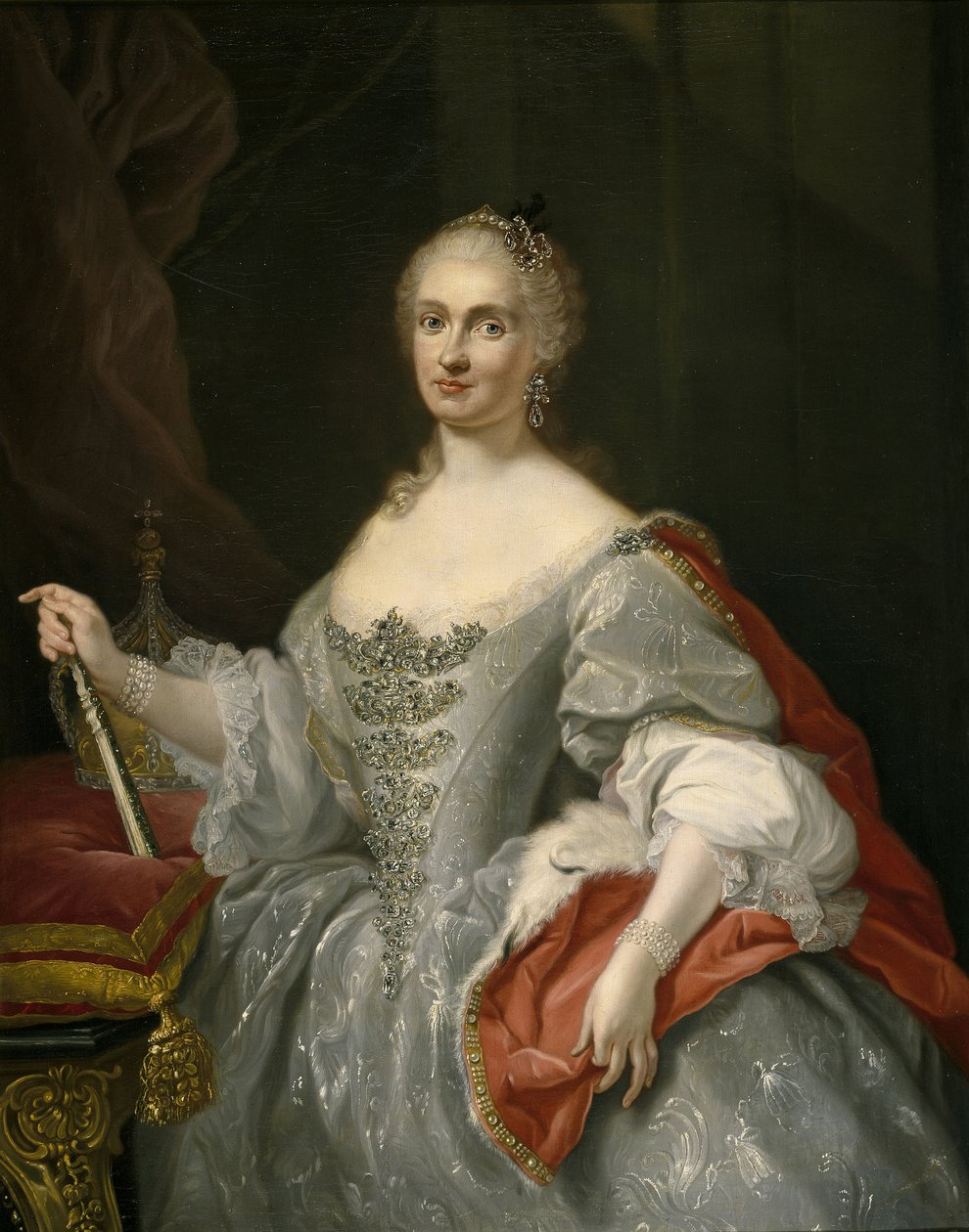 Szász Mária Amália 17241760, Nápoly királynője alkotó: Giuseppe Bonito