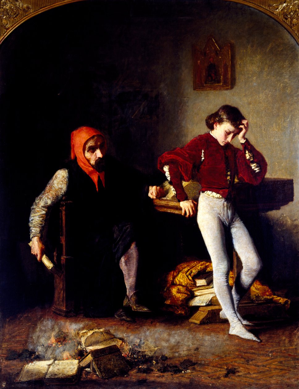 Lara gróf, Giuseppe Boschetto (1841-1918), olaj, vászon, 99x77 cm. alkotó: Giuseppe Boschetto