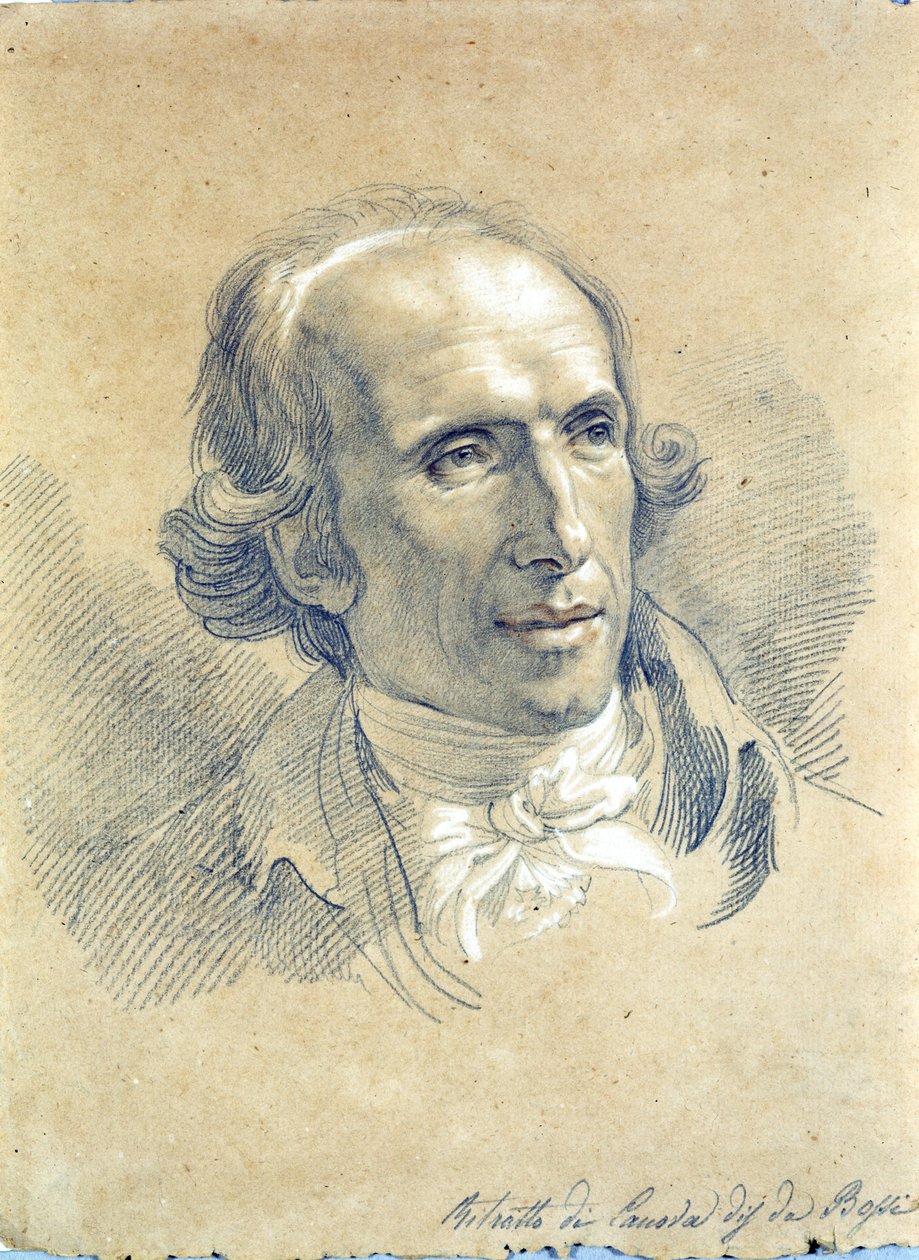 Bossi Canova portréja (1757-1822). alkotó: Giuseppe Bossi