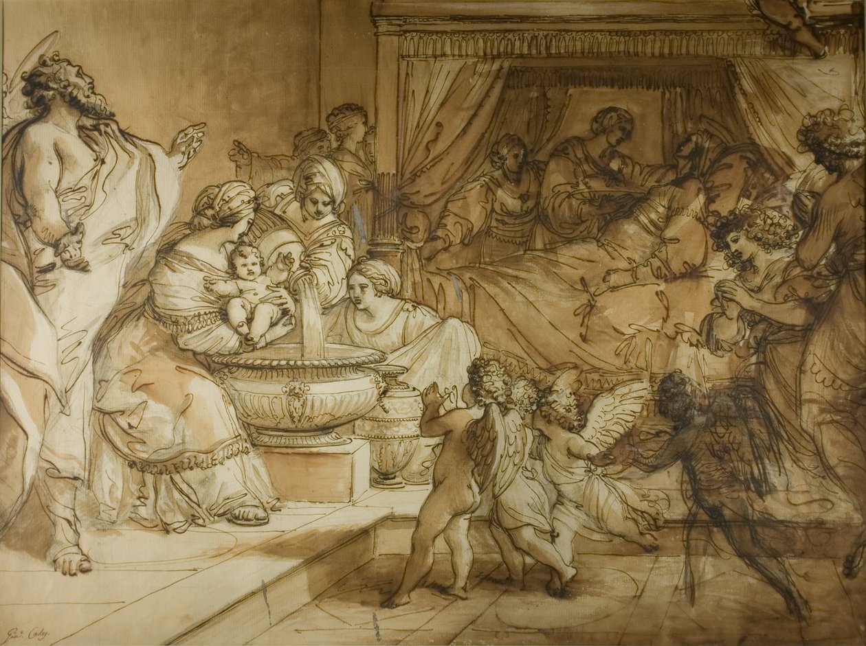 A Szűz születése alkotó: Giuseppe Cades