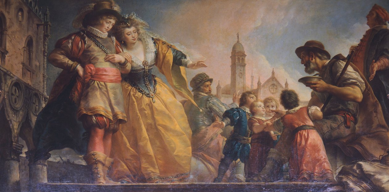 Gualtiero, Angers grófjának története, Giuseppe Cades (1750-1799) alkotó: Giuseppe Cades