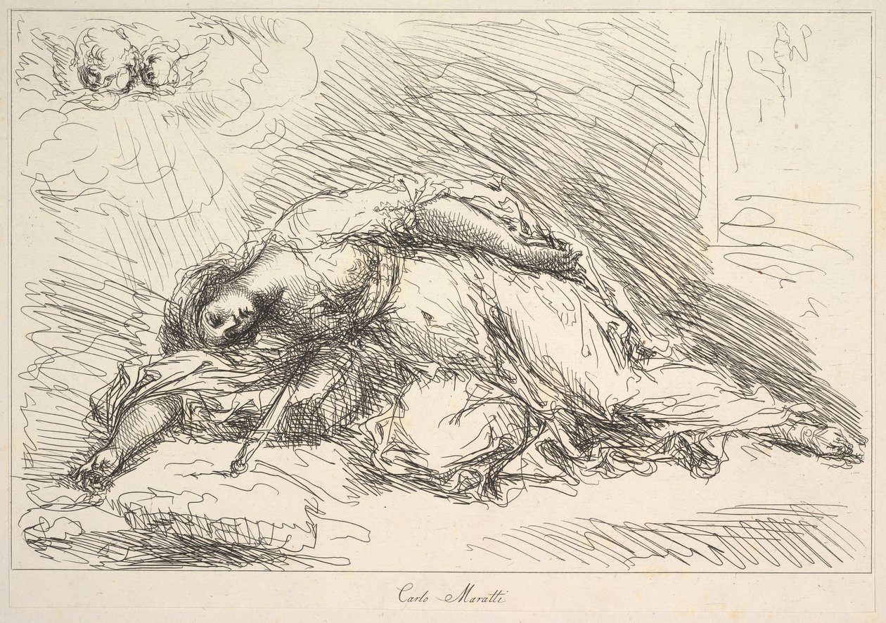 Karddal megölt nő, 1740-1802. alkotó: Giuseppe Canale