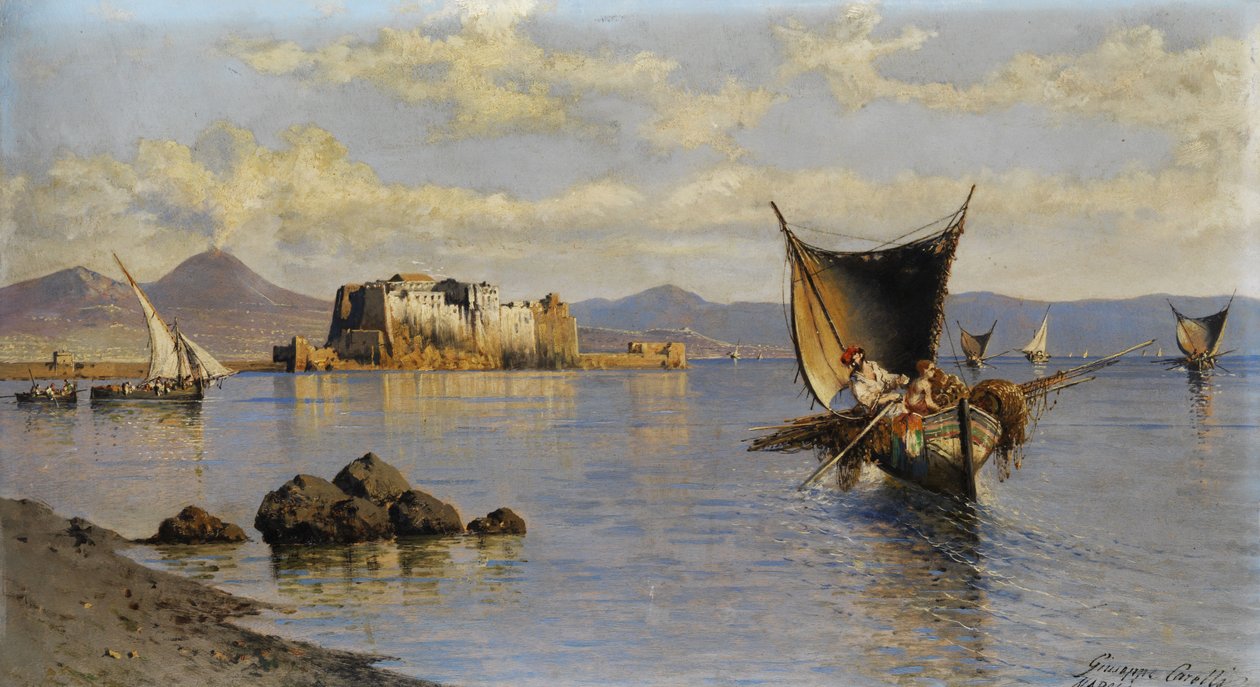 Nápolyi -öböl Castel dell