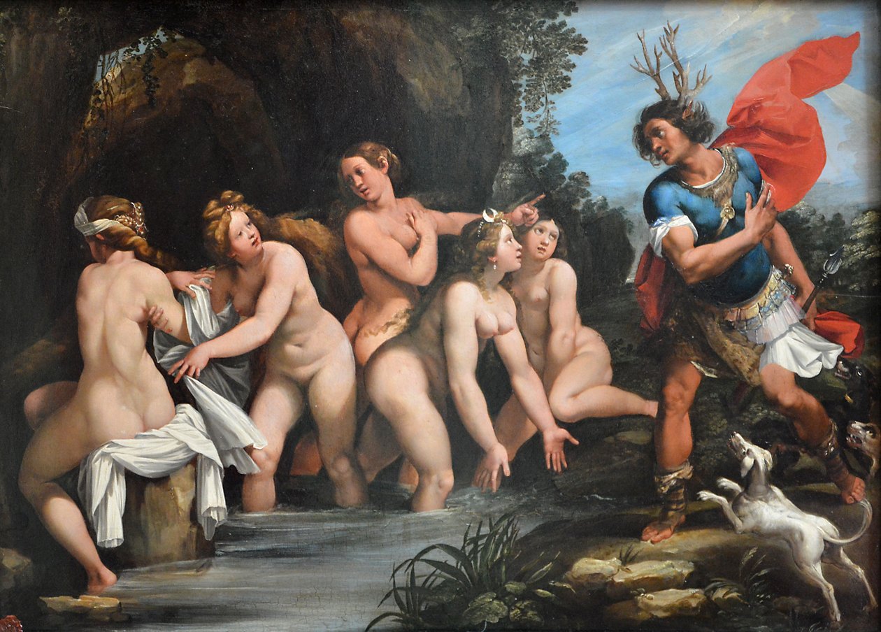 Diana és Actaeon alkotó: Giuseppe Cesari