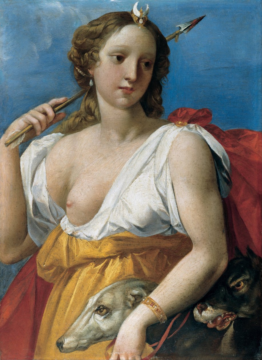 Diane, a vadásznő alkotó: Giuseppe Cesari