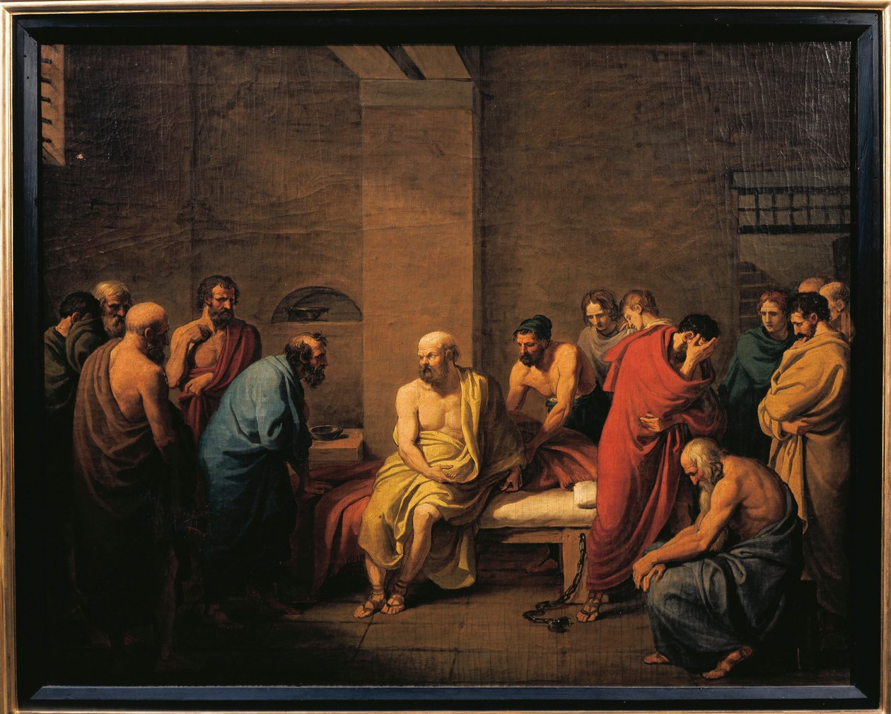 Olaszország, Cremona, Szókratész halála alkotó: Giuseppe Diotti