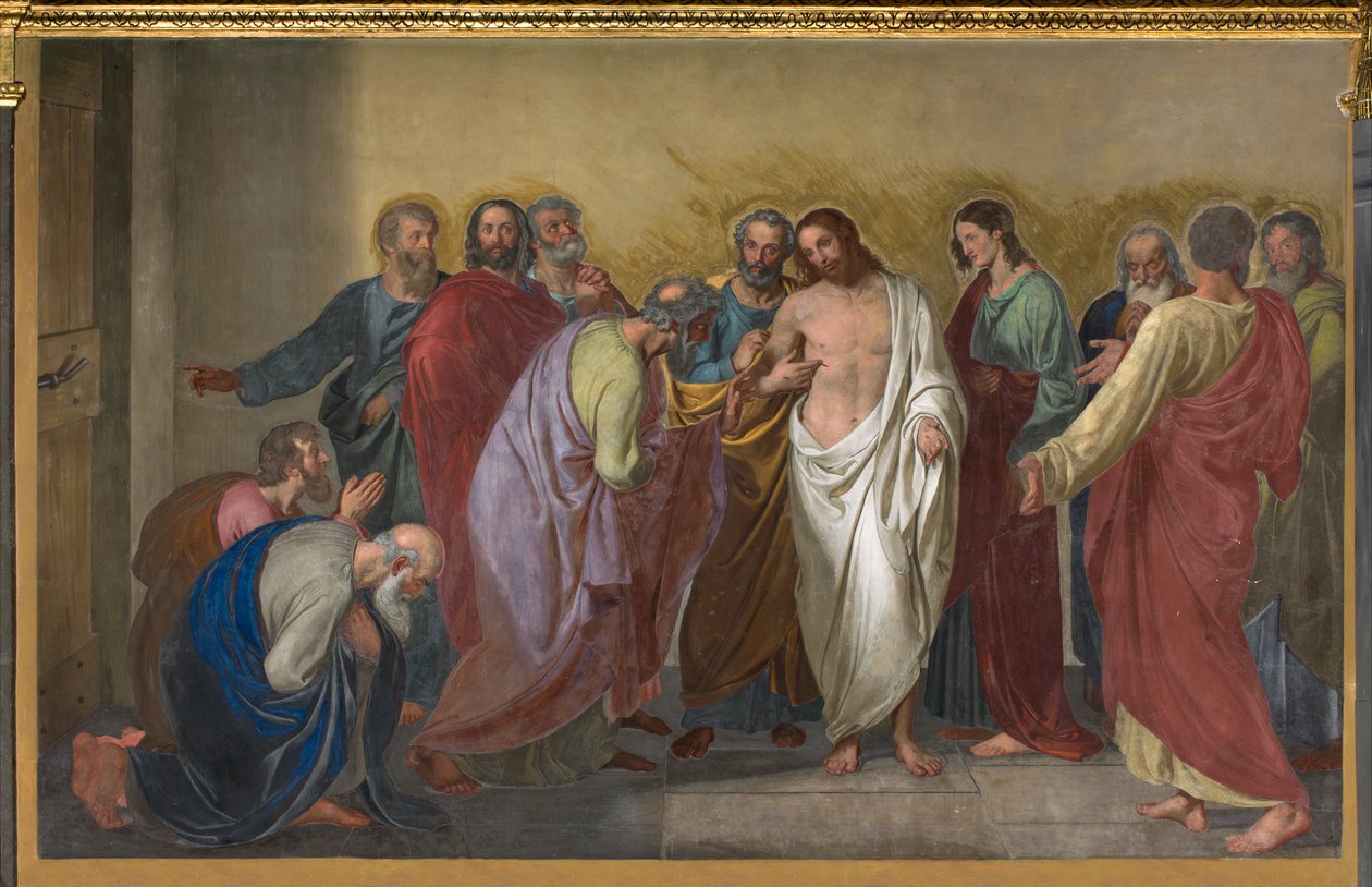 Presbitérium, Giueppe Diotti, Szent Tamás hitetlensége 1832 alkotó: Giuseppe Diotti