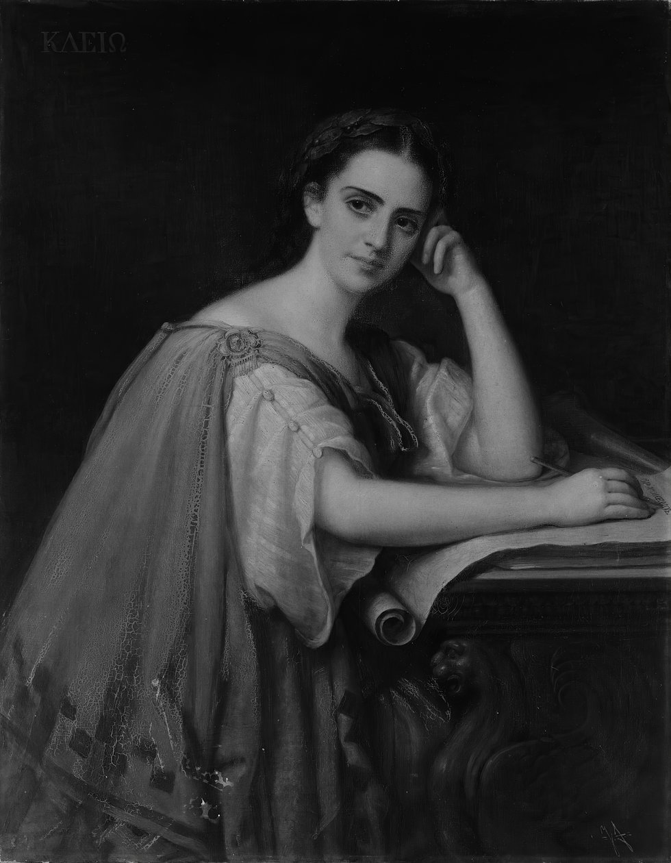 Clio, 1869. alkotó: Giuseppe Fagnani