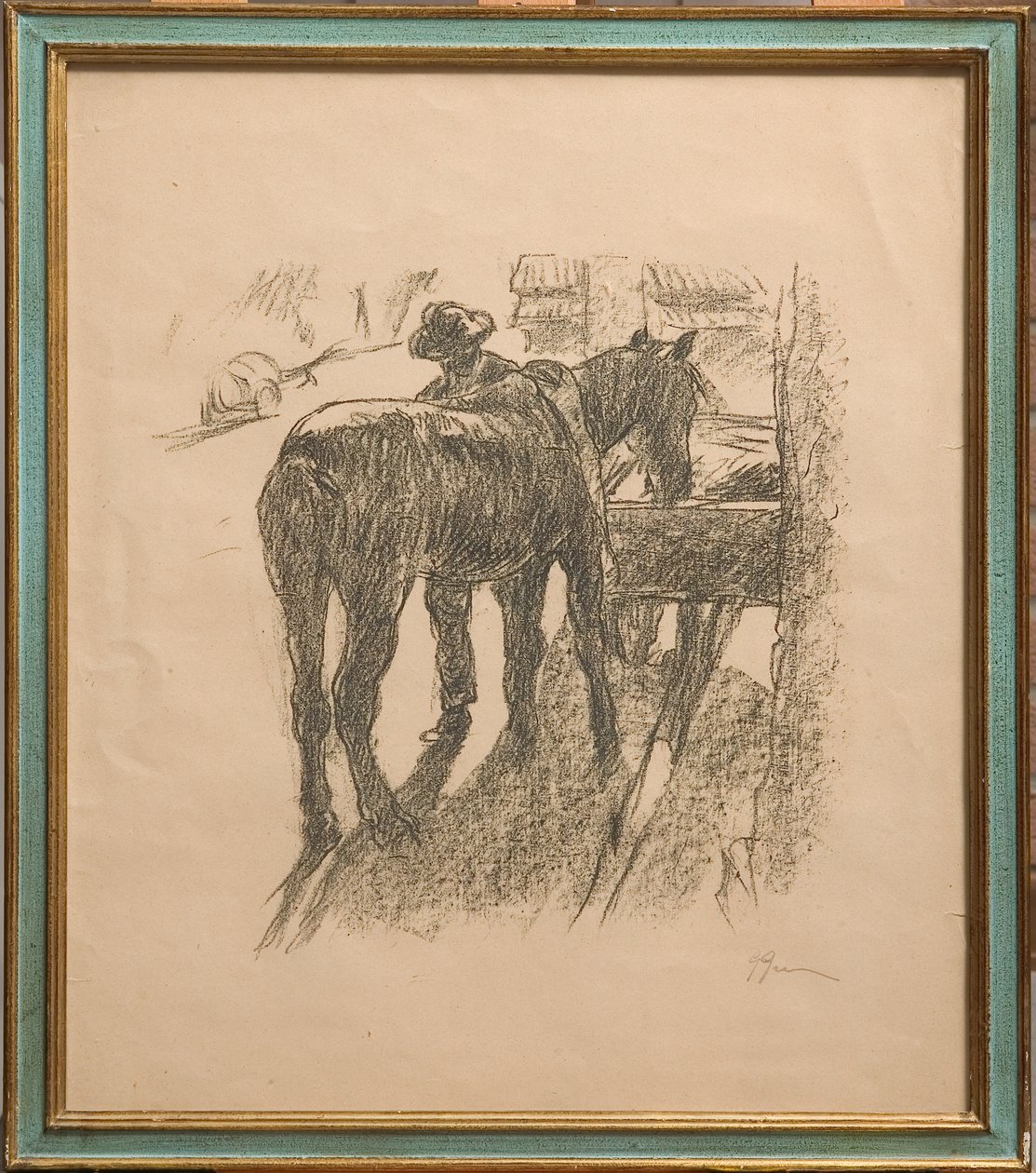 A kovács (litho) alkotó: Giuseppe Graziosi
