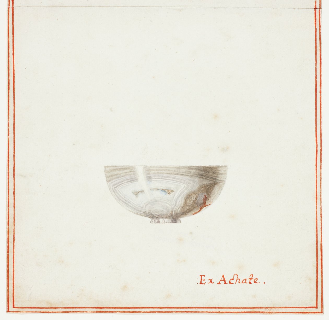 Achát tál alkotó: Giuseppe Grisoni