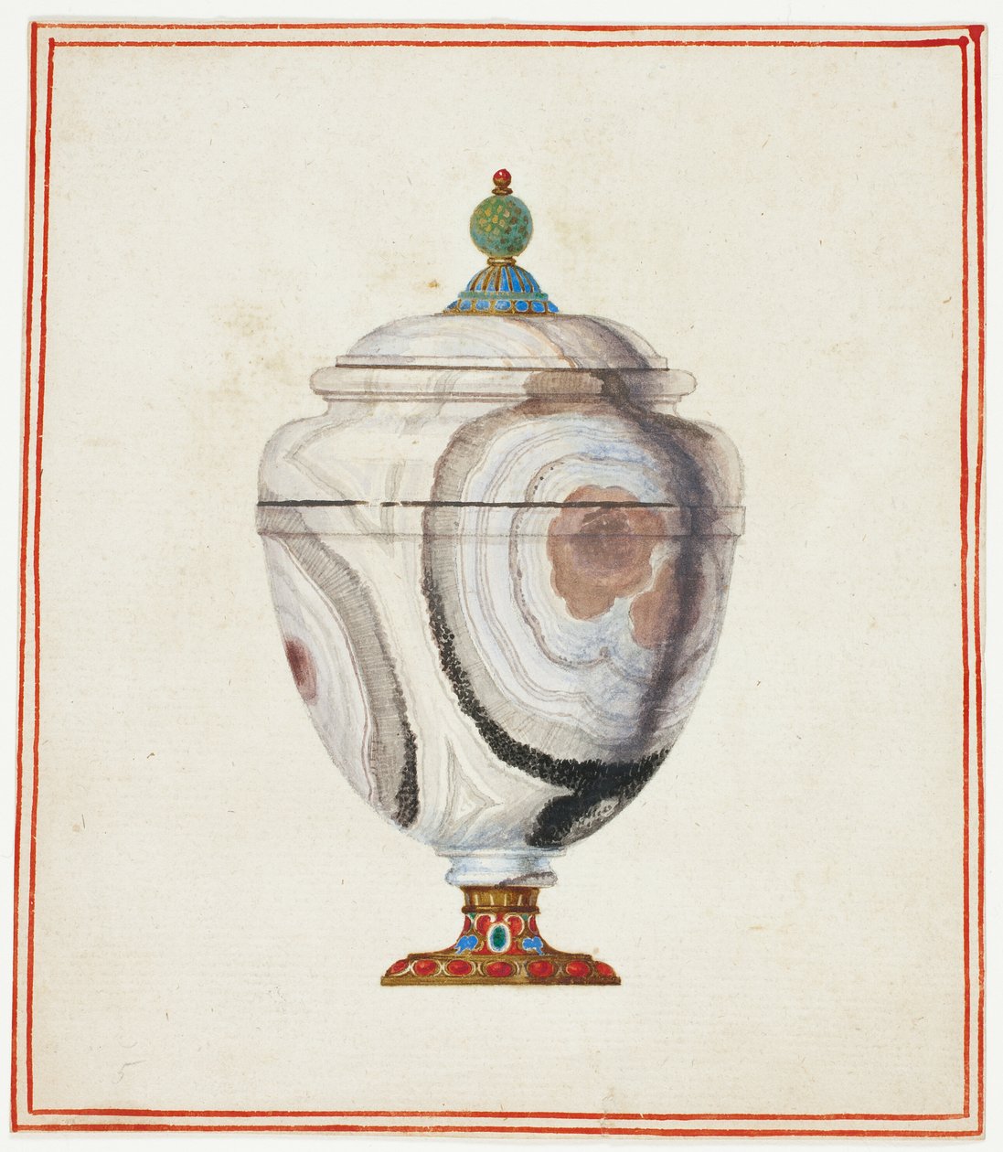 Kő urna alkotó: Giuseppe Grisoni