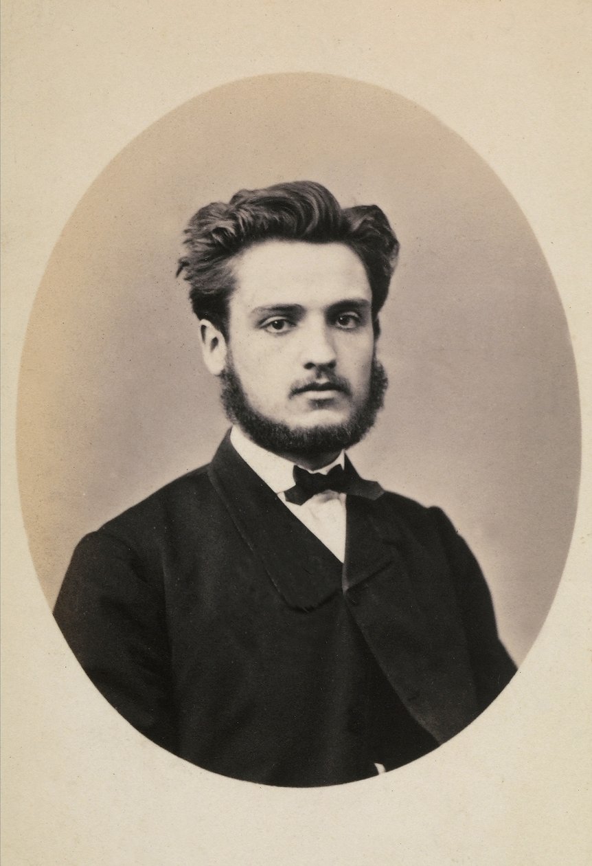 Gustave Eugene Chauffourier francia fotós portréja alkotó: Giuseppe Incorpora