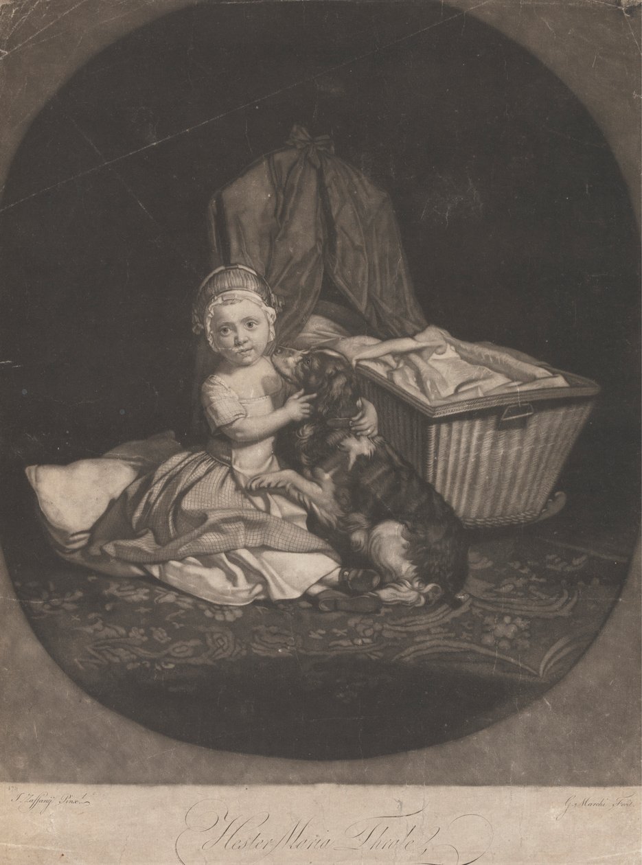 Hester Maria Thrale alkotó: Giuseppe Marchi