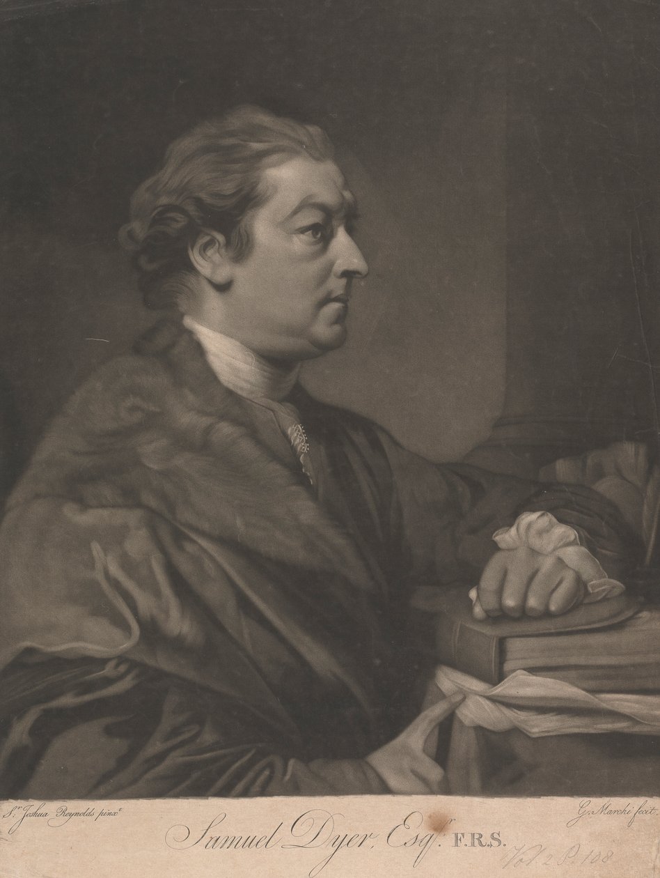 Samuel Dyer alkotó: Giuseppe Marchi